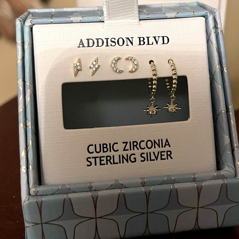 Addison Blvd earring set - Picture 2 of 6